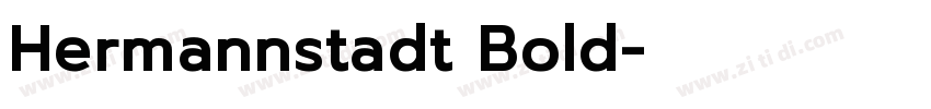 Hermannstadt Bold字体转换